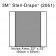 3M Health Care 2051 Incise Drape, Overall 35" x 33", Incise 23" x 33", 10/bx, 4 bx/cs (Continental US+HI Only)