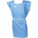 TIDI Products, LLC 980844 Exam Gown, 2-Ply, T/P, 30" x 42", Sky Blue, 50/cs