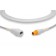 Cables and Sensors IC-SM2-ED0 IBP Adapter Cable Edwards Connector, Draeger Compatible w/ OEM: MS22147 (DROP SHIP ONLY) (Freight Terms are Prepaid & Added to Invoice - Contact Vendor for Specifics)