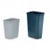 Bunzl Distribution Midcentral, Inc. 177008481 Deskside Wastebasket, Rectangular 28 1/8 Qt, Light Gray, Medium (DROP SHIP ONLY) ($500 Minimum Order Mix & Match with Prepaid Freight to Remain at $1250)