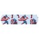 Dukal Corporation 1087837 Avengers Black Panther, Captain America, Ironman® Adhesive Bandage, ¾" x 3", 100/bx, 12 bx/cs