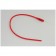 Urethral Red Rubber Catheter, 20FR, 12"L, 12/ctn (Continental US Only)