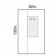 O&M Halyard 89709 Femoral Angiography Drape, Window, X-Long, Sterile, 14/cs (US Only)