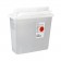 Sharps Container, Always-Open Lid, 12 Qt, Clear, 16¼"H x 6"D x 13¾"W, 10/cs (18 cs/plt) (Continental US Only)