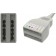 3M Health Care YMC10PH55 Yokemate LWS® ECG Cable with Universal Connector (Continental US+HI Only)