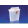 Container, 2 Gal, Transparent Red Sharpstar, Counter Balanced Lid, 10/cs (12 cs/plt) (Continental US Only)