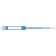Medical ID Solutions 7242 Wristband, Adult, Insert, Self Adhesion, Tri-Laminate, Blue, 250/bx