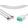 Cables and Sensors C2386S0 Direct-Connect ECG Cable, 3 Leads Snap, GE Healthcare > Marquette Compatible w/ OEM: 2001292-001, CB-723006R (DROP SHIP ONLY) (Freight Terms are Prepaid & Added to Invoice - Contact Vendor for Specifics)