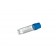 2 mL Cryo.s Tube, PP, Sterile, External Thread Blue Cap, ID Field, Starfoot Base, Round Bottom, 150 White Cap Inserts per CS