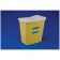 Sharps Container, 2 Gal, Yellow, Hinged Lid, 10"H x 7¼"D x 5"W, 20/cs (Continental US Only)