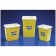 Sharps Container, 8 Gal, Yellow, Sliding Lid, 6" Round Opening, 17¾"H x 11"D x 15½"W, 10/cs (Continental US Only)