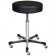 Blickman Industries 1021113025 Exam Stool 1113, Black, (5) Leg, Aluminum Base (DROP SHIP ONLY)