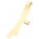 Dukal Corporation LXS118FP Tourniquet, Flat, White, 1" x 18", Latex, 100/bx, 10 bx/cs
