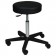 Blickman Industries 1041200125 Economy Pneumatic Exam Stool, Black, (5) Leg, Black Composite Base (DROP SHIP ONLY)