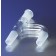 Corning 9040-24 PYREX® Claisen Three-Way Connecting Adapter with 24/40 Standard Taper Joints