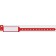Medical ID Solutions 144C Wristband, Adult/ Pediatric, 10", Insert Vinyl, Custom Printed, Red, 250/bx