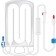 3M Health Care 24200 Standard Flow Disposable Warming Set, 10/cs (Continental US+HI Only)