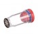 Greiner Bio-One 976563 Rack with 96 Red-Capped 300µl Cryo.s, Datamatrix Barcode (Generic 2D Sequence), Sterile (Test Tubes)