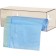 Bowman Manufacturing Company, Inc. BG001-0111 Bag Dispenser, Single, Holds One Roll of Bags up to 9" Long, Two-Way Keyholes For Vertical Or Horizontal Wall Mounting, Clear PETG Plastic, 10 1/8"W x 3 5/8"H x 3 15/16"D (Made in USA)