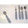 Kinsman Enterprises, Inc. 11540 Weighted Utensils, Set of 4 Includes: Fork, Teaspoon, Knife & Soup Spoon (DROP SHIP ONLY)