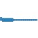 Medical ID Solutions 102 Wristband, Adult/ Pediatric, Write-On Vinyl, Blue, 500/bx