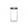 Sample Container, PS, 60x120, 250mL, Flat BOT, Metal Screw Cap