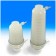 Cytiva NP6PDP86 Supracap 100 Depth Filter Capsule, In-Line Style, 10" Length, with Dual-Layer Media Grade PDP8 (6-30µm Retention Rating), ½" Hose Barb Inlet and Outlet