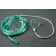 Amsino International, Inc. AS75080 Nasal Oxygen Cannula, Adult, Curved Non-Flared Tip with 84" Tubing (Over-the-ear Style), 50/cs (60 cs/plt)