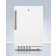 Accucold ADA302RFZTBC 20" Wide Built-in Refrigerator-Freezer, ADA Compliant