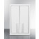 Accucold CAB1218TALLWH 12" Wide Wall Cabinet