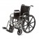 Replacement Wheelchair Vinyl Upholstery, Black, 18" Width, 1/bg, 20 bg/cs (Continental US Only)