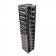 Crystal Industries CF-12-2-S Vertical Rack for 2" boxes w/ Spring Lock, holds 12 boxes