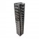 Crystal Industries CF-14-2-S Vertical Rack for 2" boxes w/ Spring Lock, holds 14 boxes