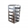 Crystal Industries CF-5-2 Vertical Rack for 2" boxes, holds 5 boxes