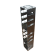 Crystal Industries CFA-10-3 Aluminum Vertical Rack for 3" boxes, holds 10 boxes
