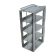 Crystal Industries CFMX-4-2 Vertical Rack for SBS formatted boxes, holds 4 boxes