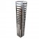 Crystal Industries CFS-25-20 Vertical Rack for 25-Place Slide Boxes, holds 20 boxes