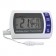 Handheld Digital Thermometer, Triple Display, Celsius, 0 - 50°C, -50 - 70°C, Internal/ External Alarm (Continental US Only)