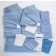 Orlando Radial/Femoral Angio Sheet, 80" x 135", Absorbent Central Panel 29" x 135", Absorbent Pads on Right and Left Side, Radial 86"W, Femoral Aperture 3.5" x 4.5", Radial Aperture 2.5" x 6", Clear Side Panels, Sterile, 20/cs (Continental US Only)