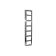 Crystal Industries F-C-50-7 Stainless Steel Frame for 7 C-50 Aluminum Canisters