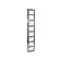 Crystal Industries F-C-50-8 Stainless Steel Frame for 8 C-50 Aluminum Canisters