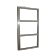 Crystal Industries F-C-750-3 Stainless Steel Frame for 3 C-750 Aluminum Canisters