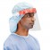 Anti-Fog Facial Shield with Foam Headband, Full Length, Red, 25/bx, 2 bx/cs (Continental US Only)
