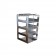 Crystal Industries MCF-4-3 Vertical Rack for Mini 3" boxes, holds 4 boxes