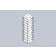 Crystal Industries MCFA-10-3 Aluminum Vertical Rack for Mini 3" boxes, holds 10 boxes