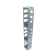 Crystal Industries MCFA-11-2 Aluminum Vertical Rack for Mini 2" boxes, holds 11 boxes