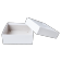 Crystal Industries SB2CC Standard White 2" Cardboard Box