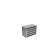 Crystal Industries UFDS-25-35 Drawer Rack for 25-Place Slide Boxes, 3x5 configuration