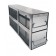 Crystal Industries UFTD-SH-5 Drawer style bin organizer