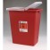 SharpSafety™ Sharps Container, Hinged Lid, 8 Gal, Red, 10/cs (For Sale to Authorized NovaPlus Customers Only) (Continental US Only)